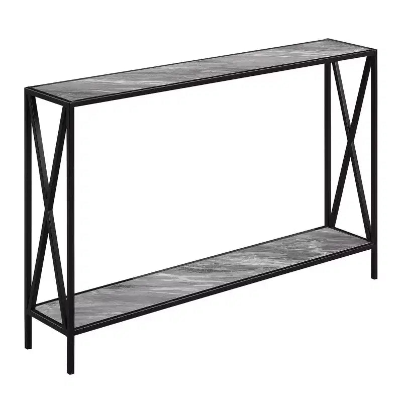 Console avec étagère
