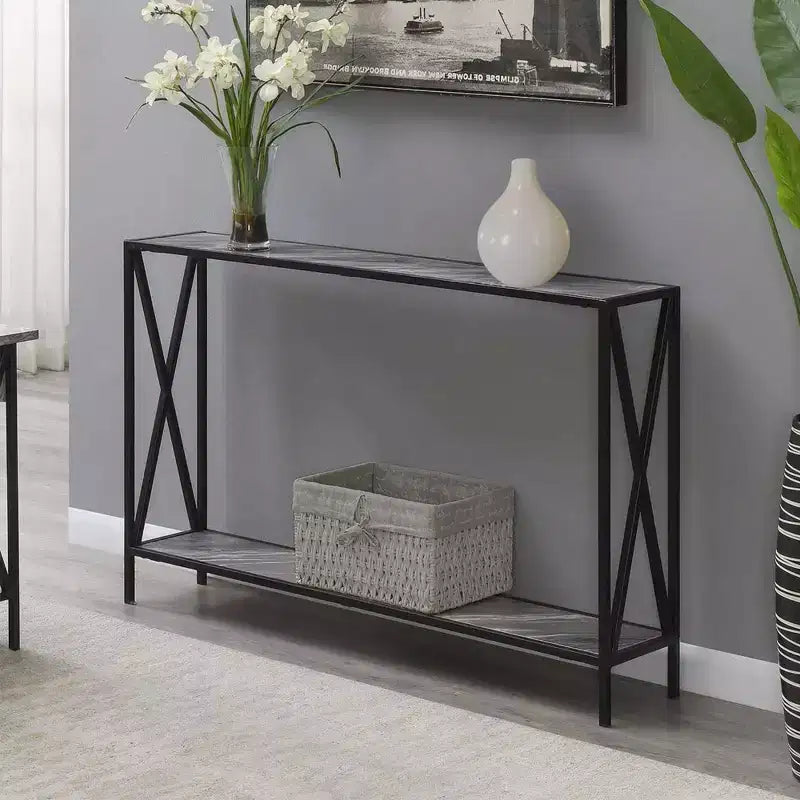 Console avec étagère