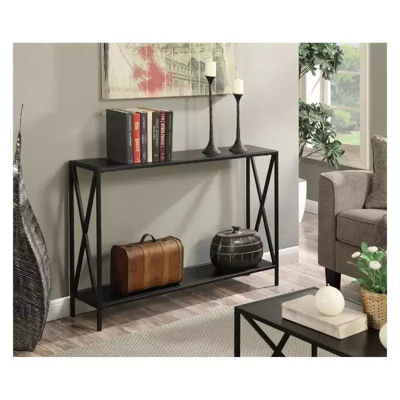 Console avec étagère