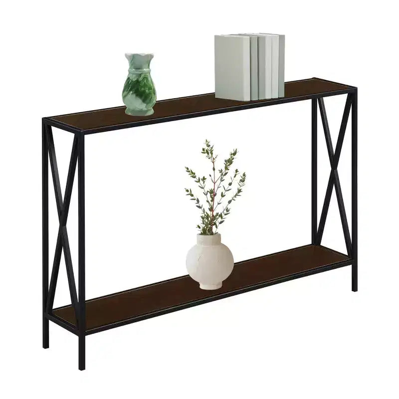 Console avec étagère