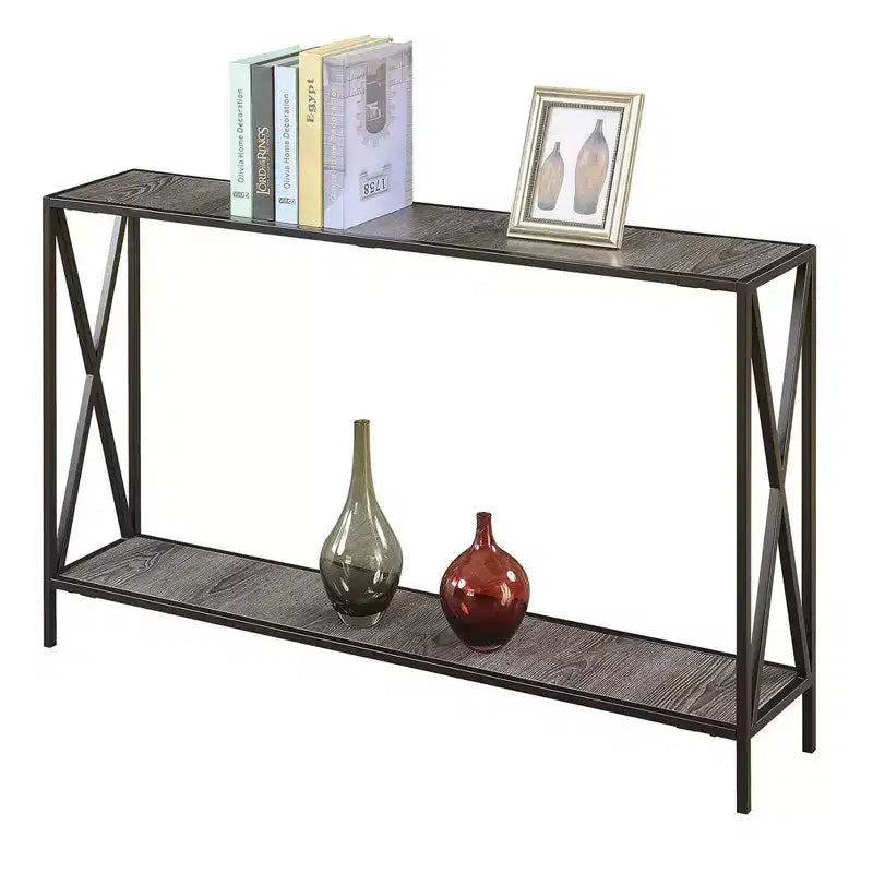 Console avec étagère