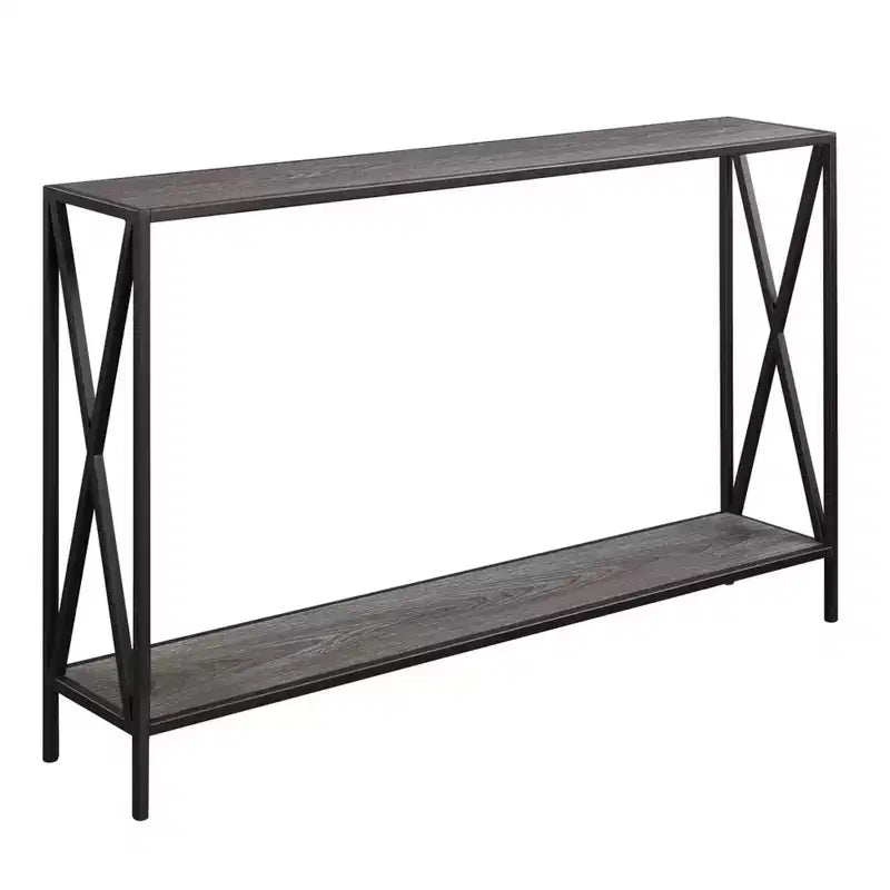 Console avec étagère
