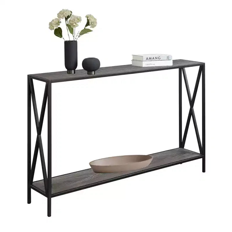 Console avec étagère