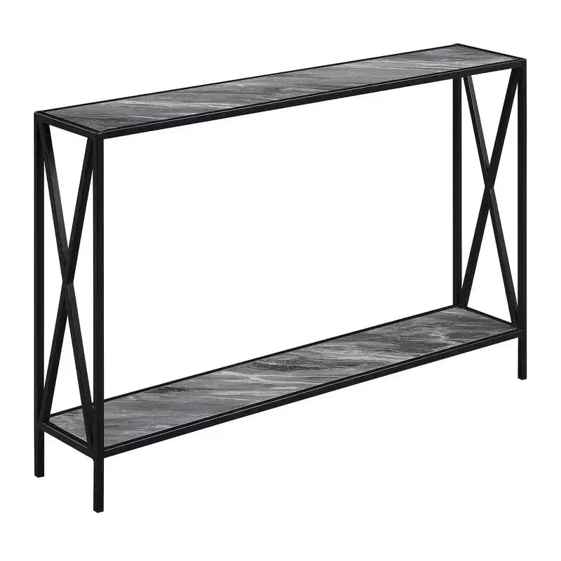 Console avec étagère