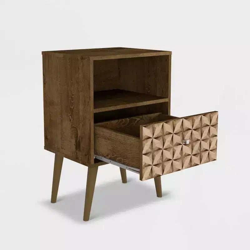 Table de chevet moderne du milieu du siècle
