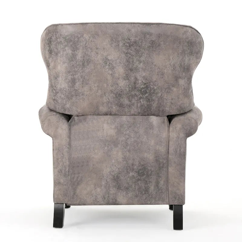 Walder Tufted Microfiber Recliner Club Chair by Christopher Knight Home