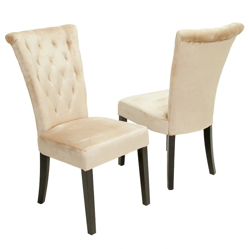 Venetian Tufted Dining Chairs (Set of 2) by Christopher Knight Home