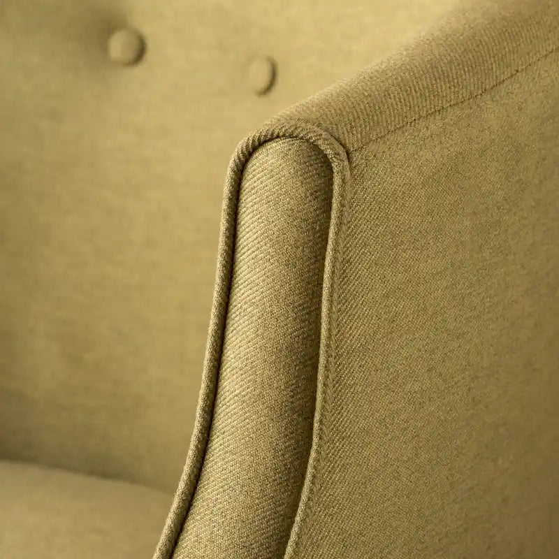 Brandi Button-tufted Fabric Club Chair by Christopher Knight Home - 27.00 W x 28.75 L x 30.50 H