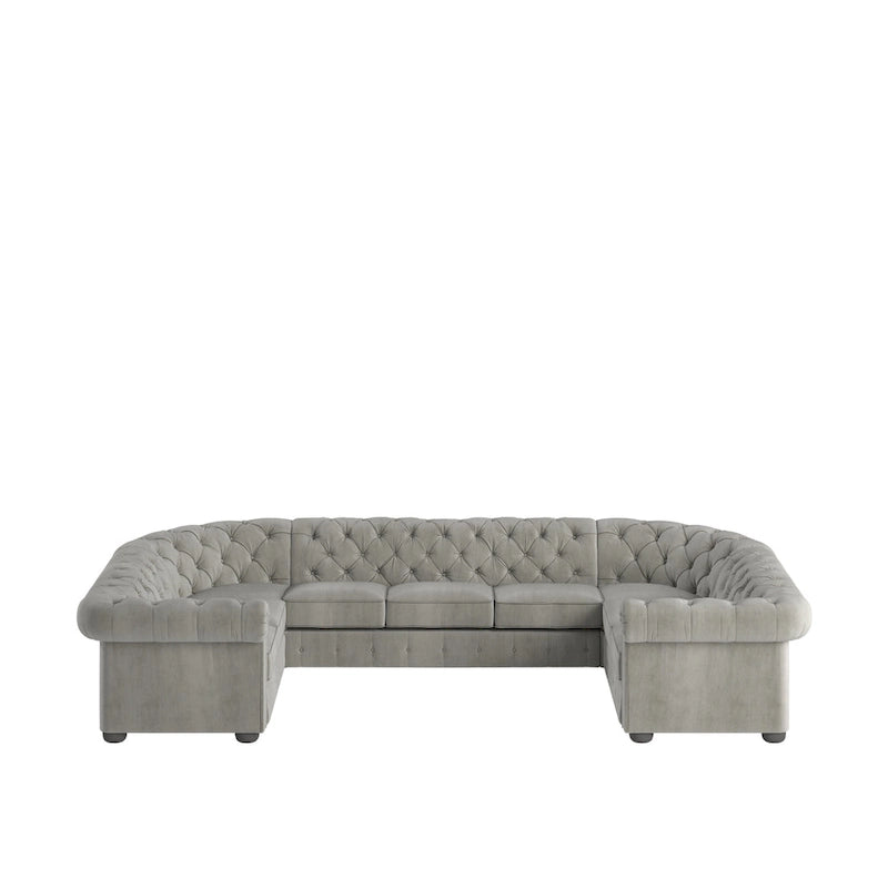 Knightsbridge Chesterfield U-shaped Sectional by iNSPIRE Q Artisan