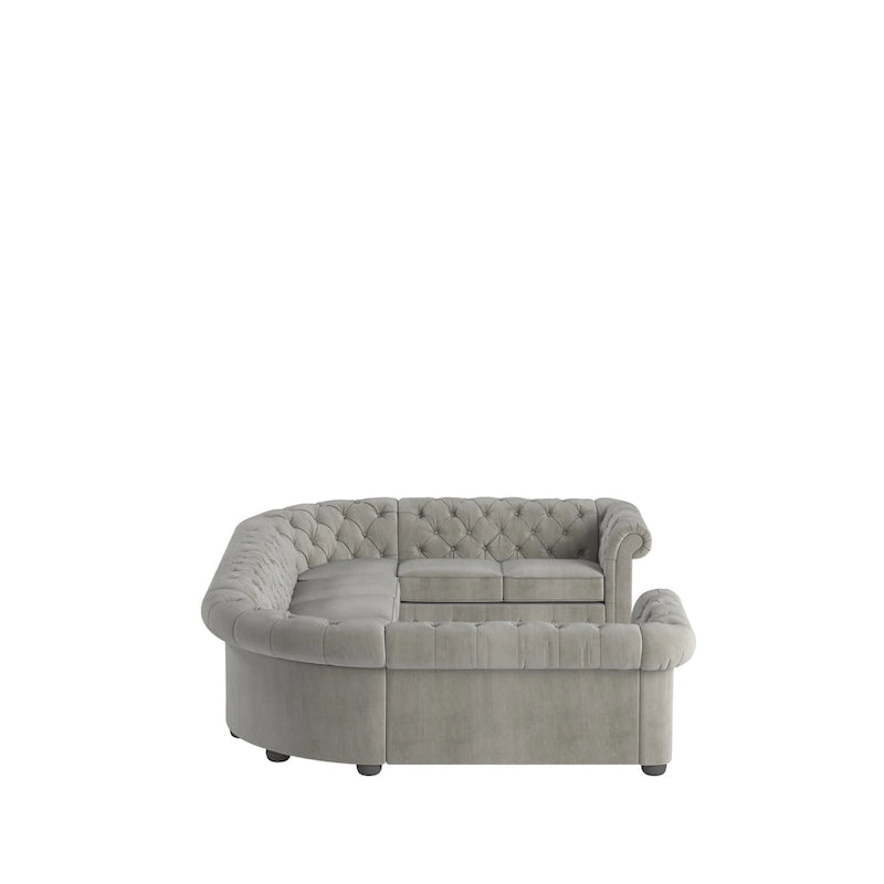 Knightsbridge Chesterfield U-shaped Sectional by iNSPIRE Q Artisan