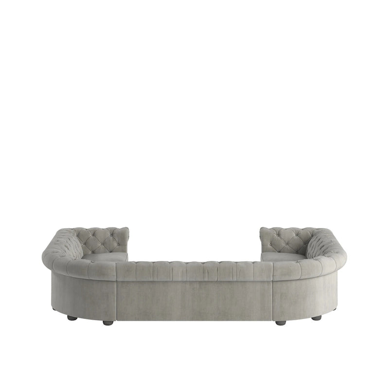 Knightsbridge Chesterfield U-shaped Sectional by iNSPIRE Q Artisan