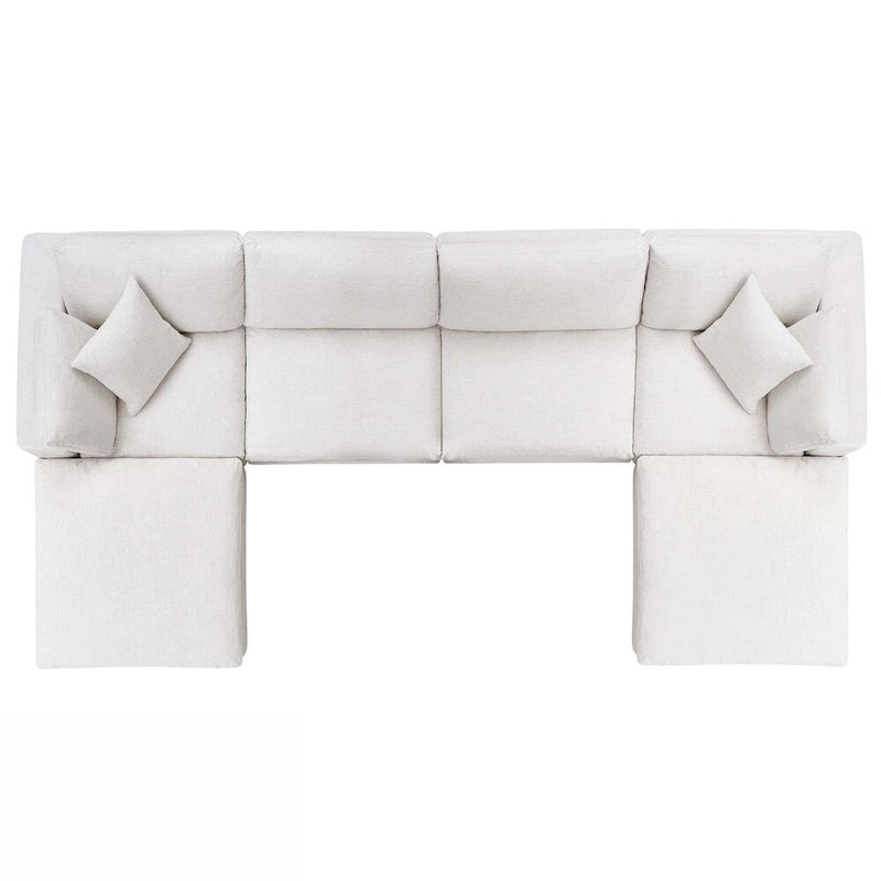 Copper Grove Hrazdan Down-filled 6-piece Sectional Sofa Set