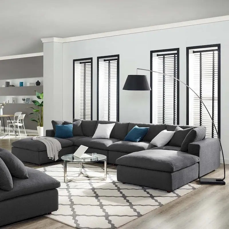 Copper Grove Hrazdan Down-filled 6-piece Sectional Sofa Set