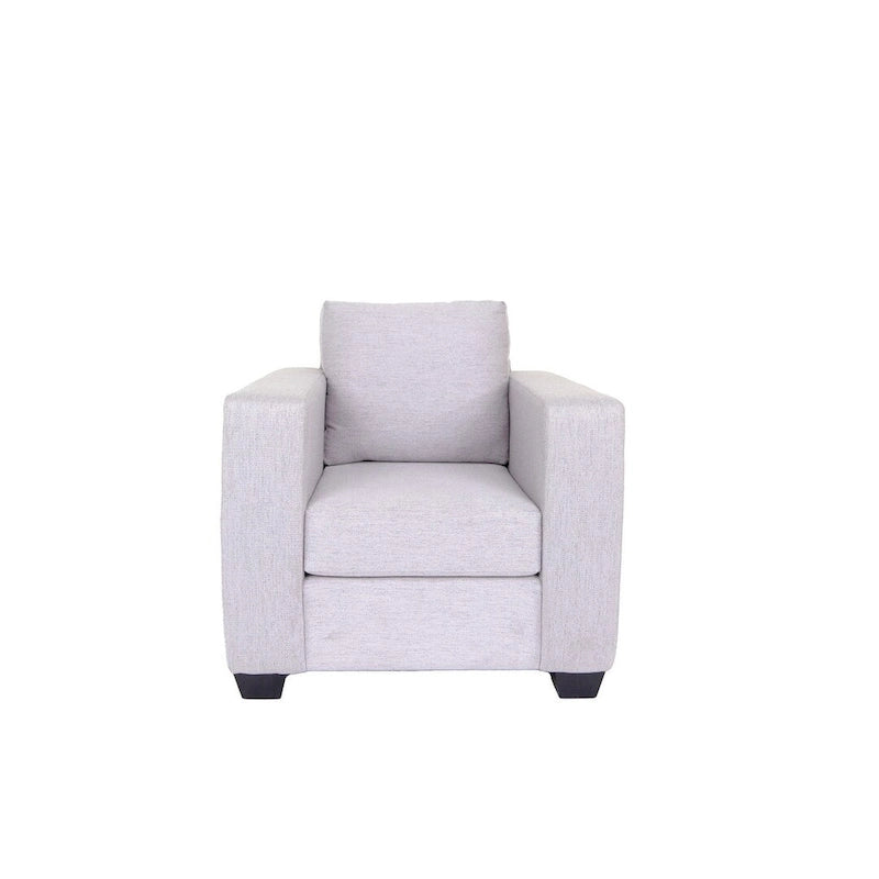 Coast to Coast Sofas Contemporary Sofa Chair Polyester Fabric Solid Wood Frame Upholstered