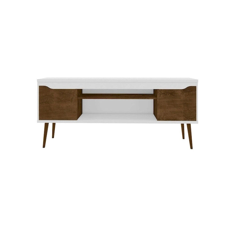 Manhattan Comfort Bradley 63 In. Storage Media Cabinet Console