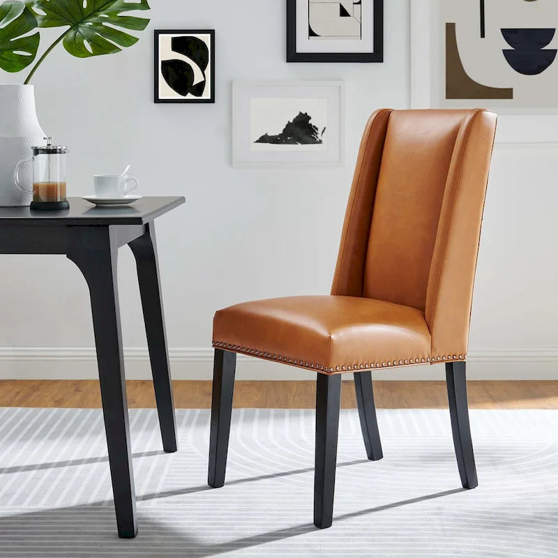 Baron Vegan Leather Dining Chair