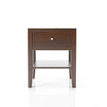 Larc Mid-Century Modern Solid Wood 1-Drawer Nightstand by Furniture of America