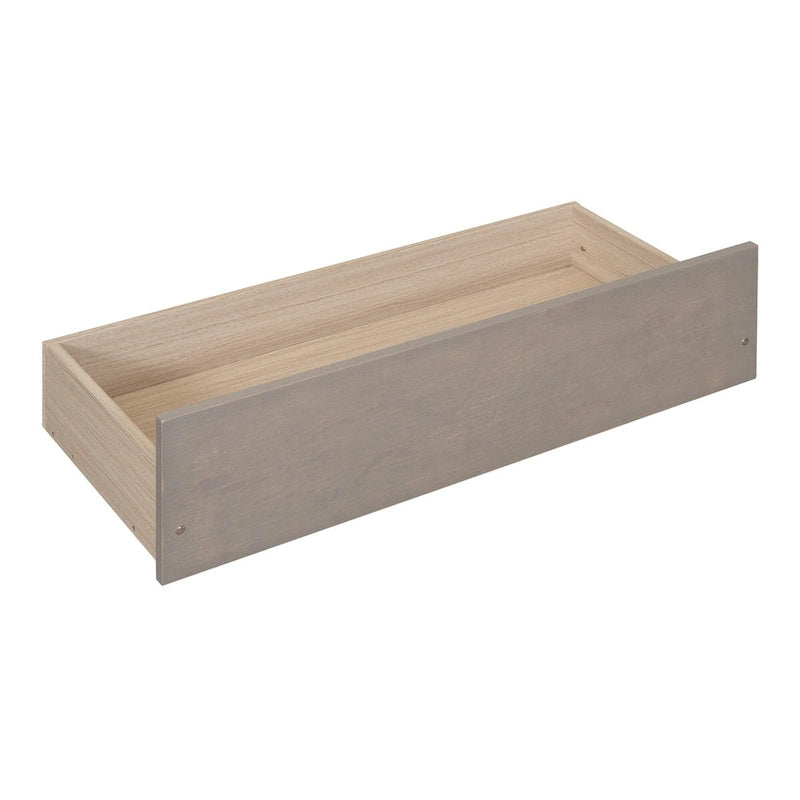 Full Size Wood Canopy Bed with two Drawers