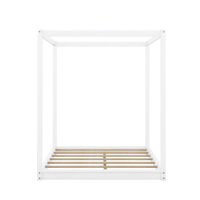 Canopy Platform Bed with Support Legs