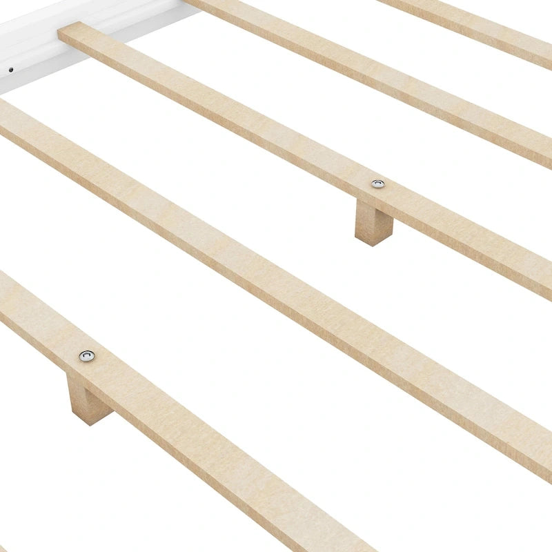 Canopy Platform Bed with Support Legs