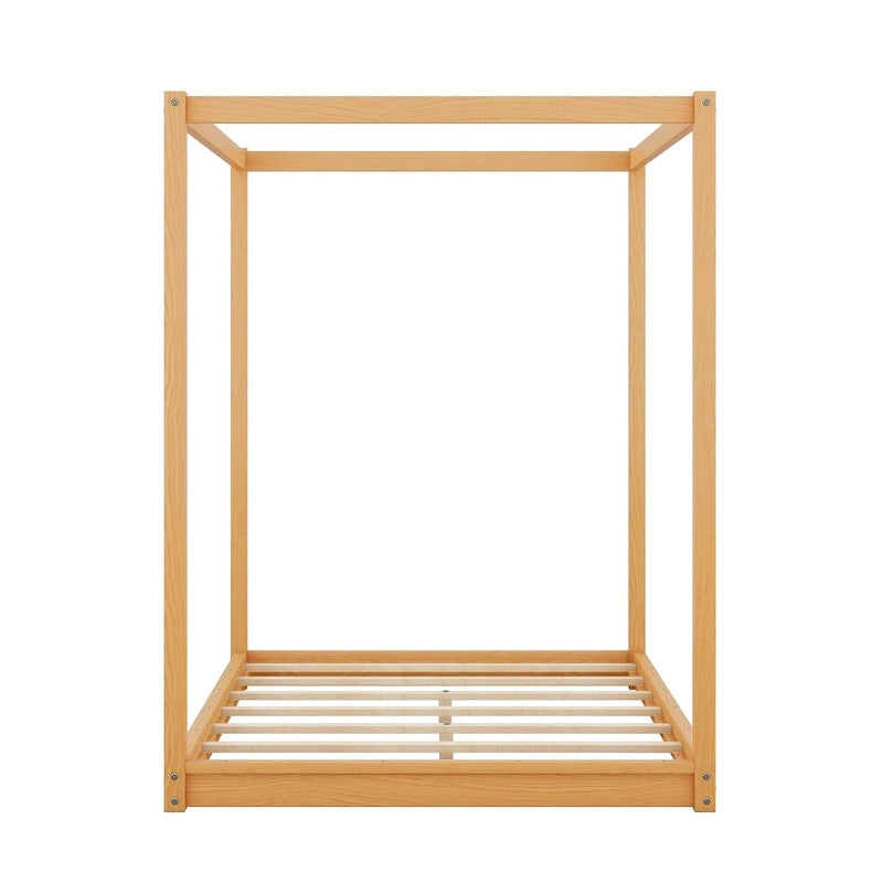 Canopy Platform Bed with Support Legs