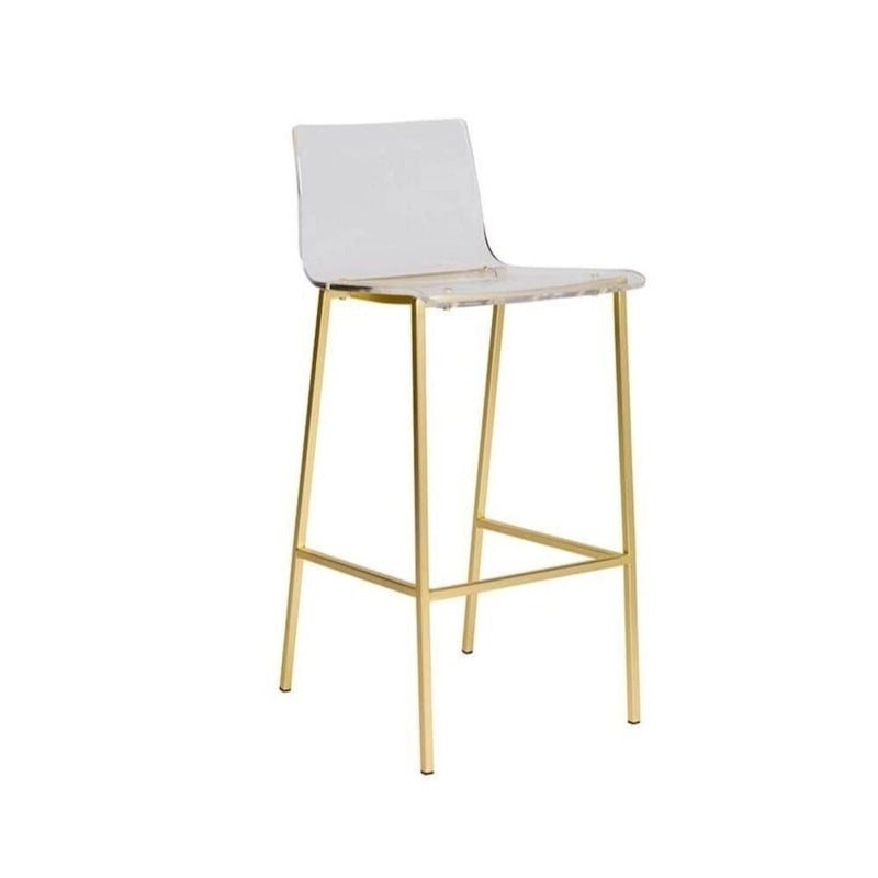 Sasha Modern Clear Transparent Stool