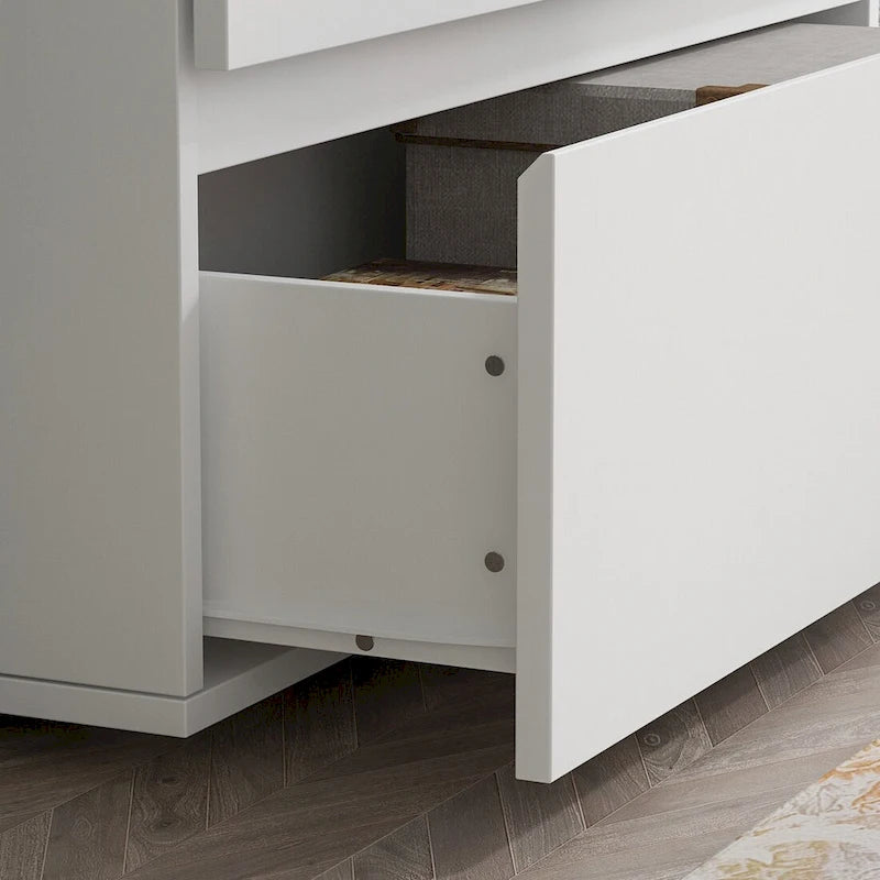 Kerrogee Modern 3-Drawer Wooden Chest