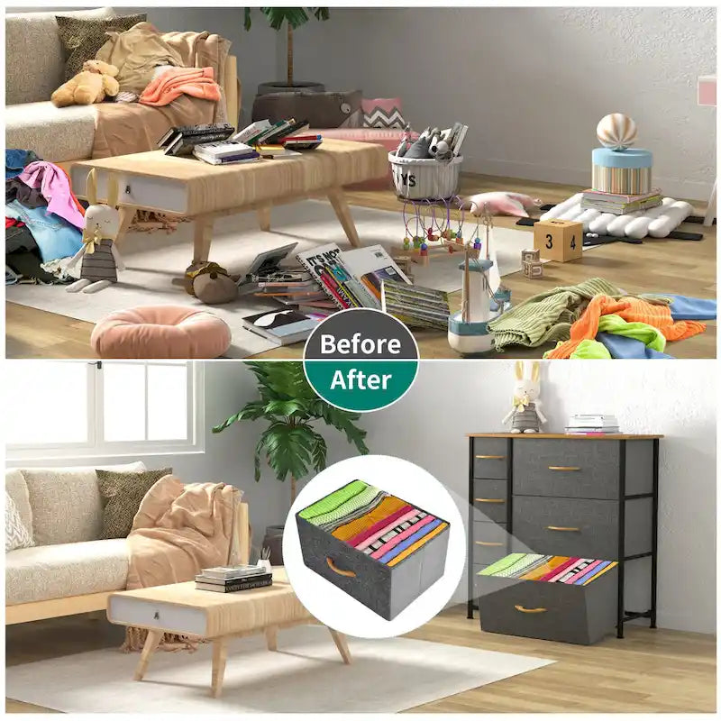 7-Drawers Furniture Storage Chest Dresser