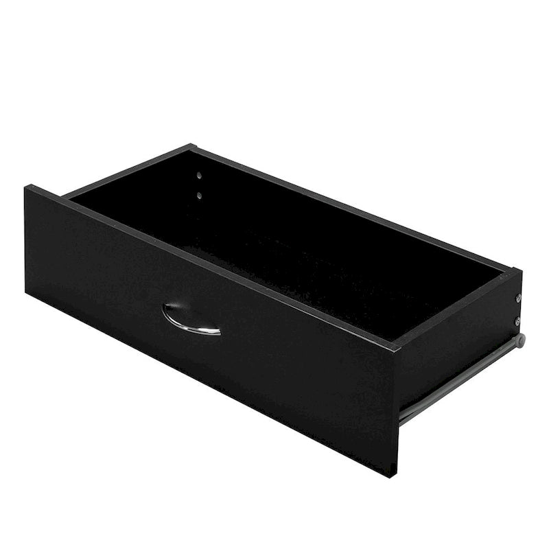 28 Modern Simple 4-Drawer Dresser Black/White