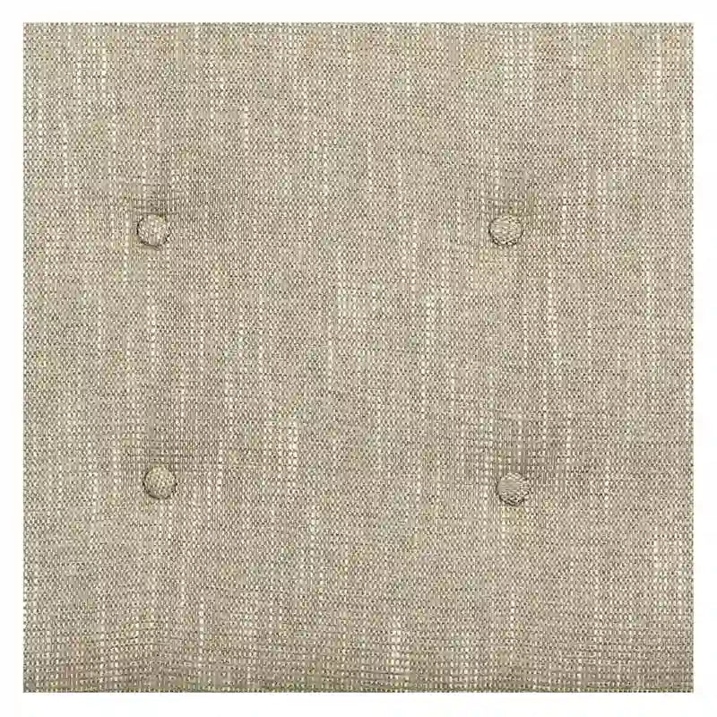 Casual Beige Upholstered Living Room Bench