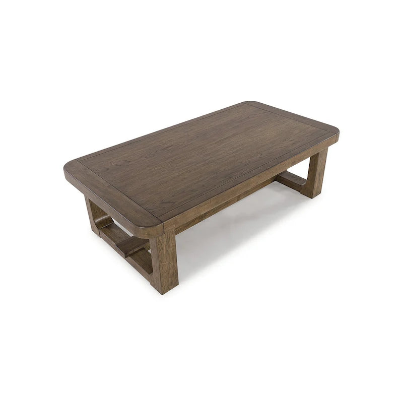 Signature Design by Ashley Cabalynn Light Brown Coffee Table - 56W x 30D x 17H
