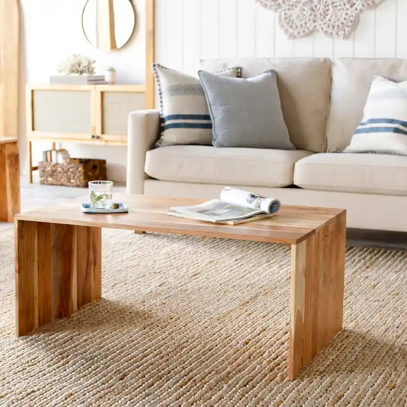 Hilding Minimalist Wood Coffee Table