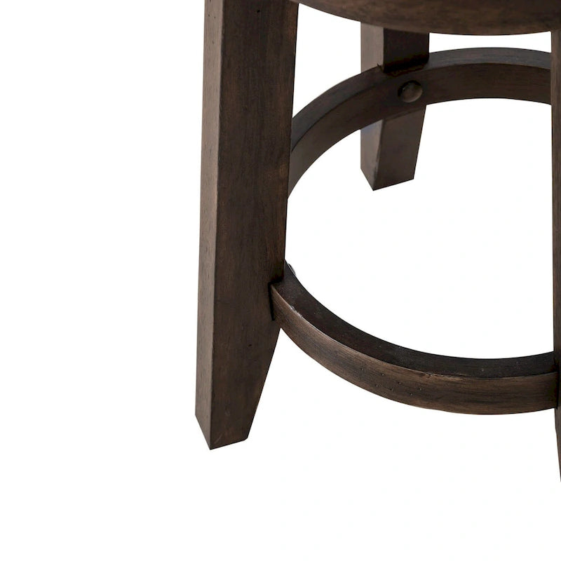 Paradise Valley Saddle Brown 4 Piece Console Table Set