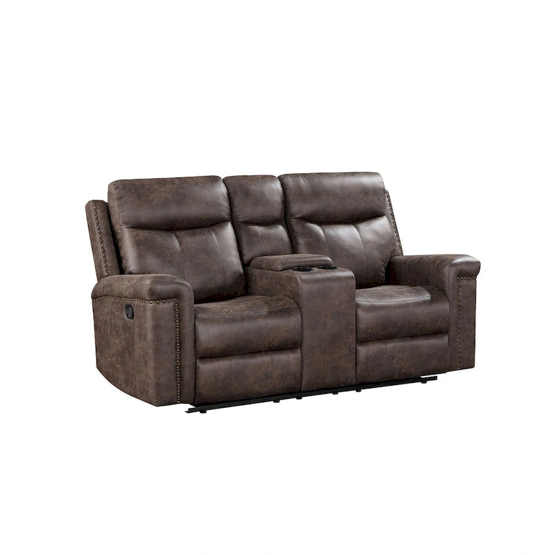 New Classic Furniture Murphy Mocha 2-Piece Motion Living Room Set