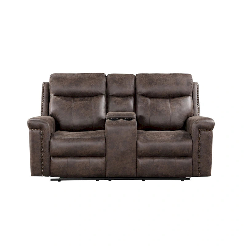 New Classic Furniture Murphy Mocha 2-Piece Motion Living Room Set