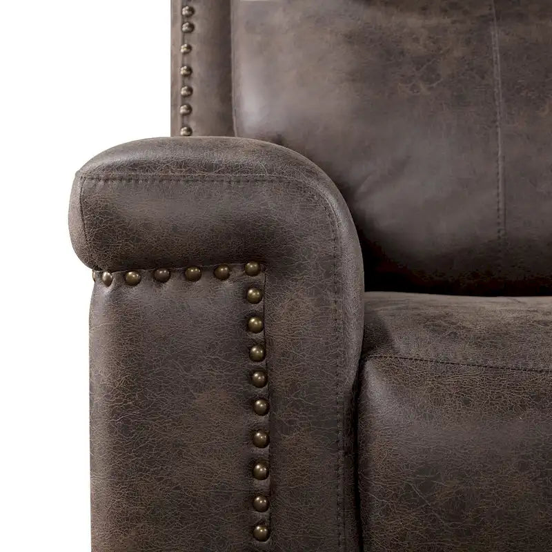 New Classic Furniture Murphy Mocha 2-Piece Motion Living Room Set
