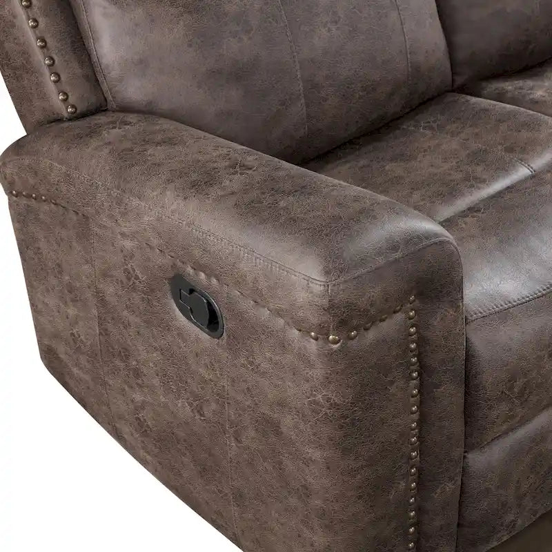 New Classic Furniture Murphy Mocha 2-Piece Motion Living Room Set