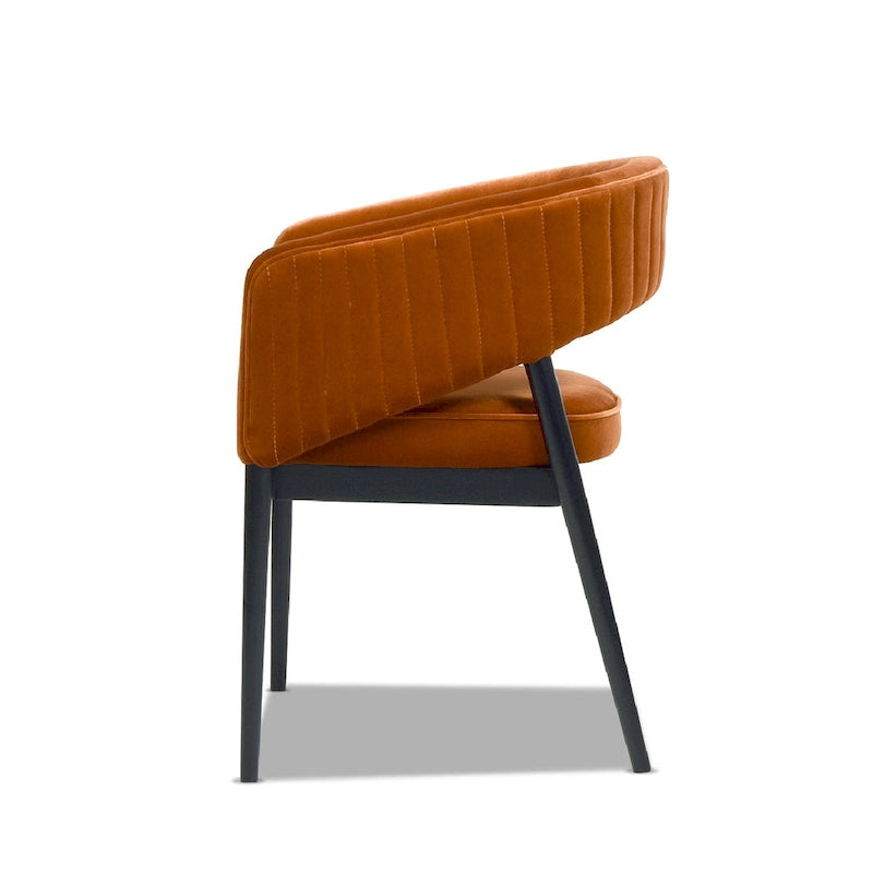 Mirah Velvet Upholstered Dining Chair
