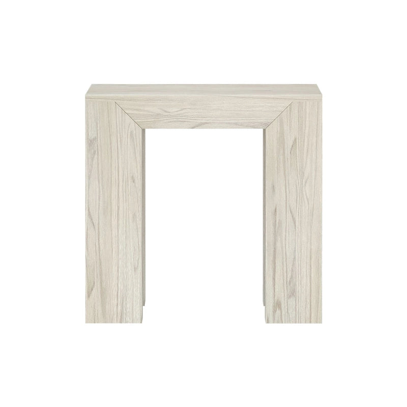 Plank and Beam Modern Rectangular Side Table - 25