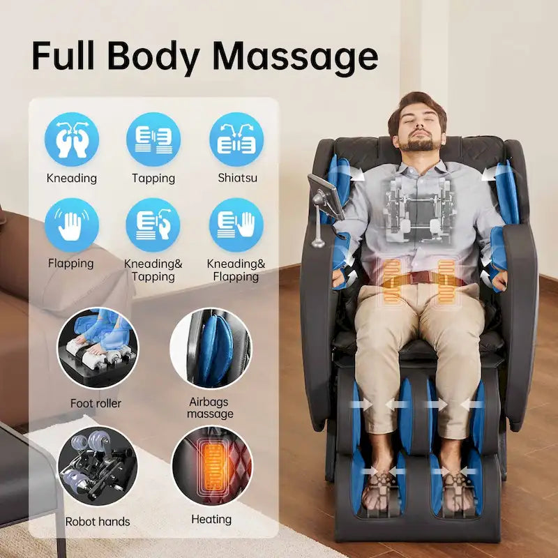 Ukuowu Favor 05 Massage Chair with Full Body Zero Gravity,SL Track,Body Scan and APP Control