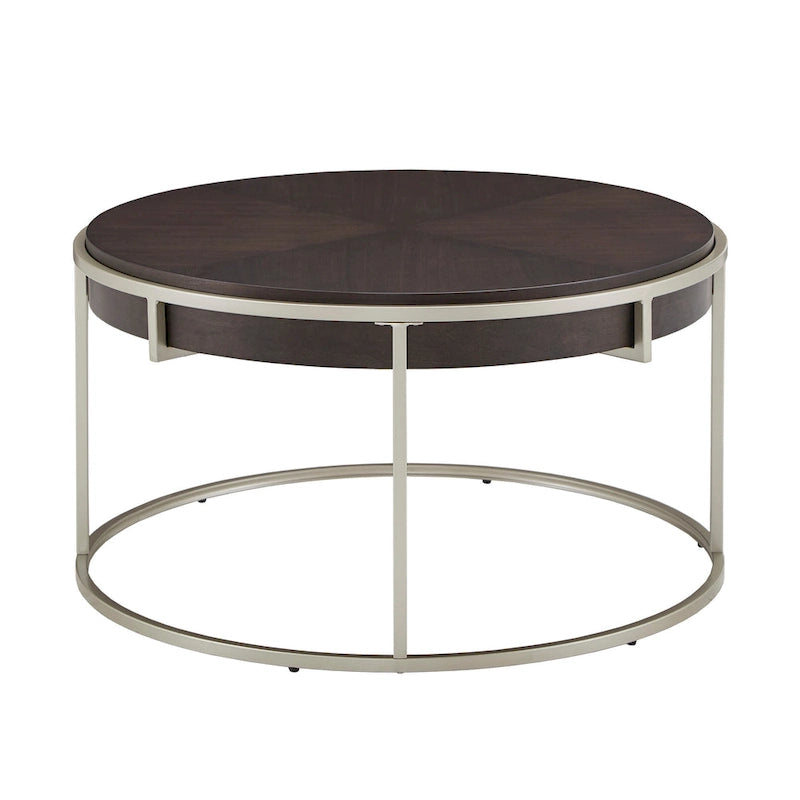 Cooke Round Table with Metal Base from iNSPIRE Q Modern