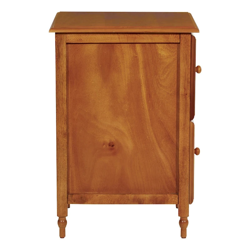 Knob Hill File Cabinet in Antique Cherry Finish