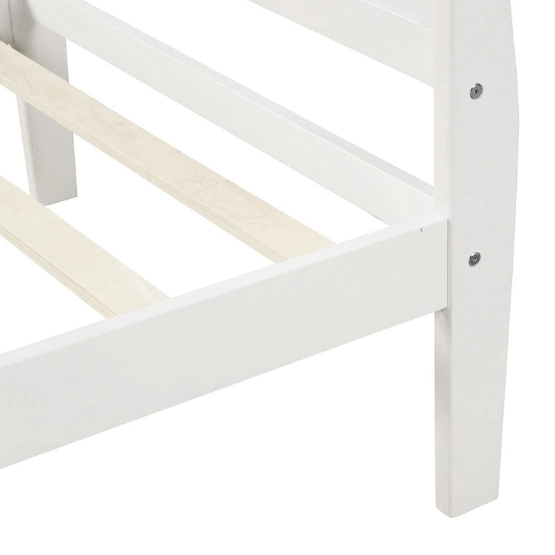 Wood Twin Frame Bed