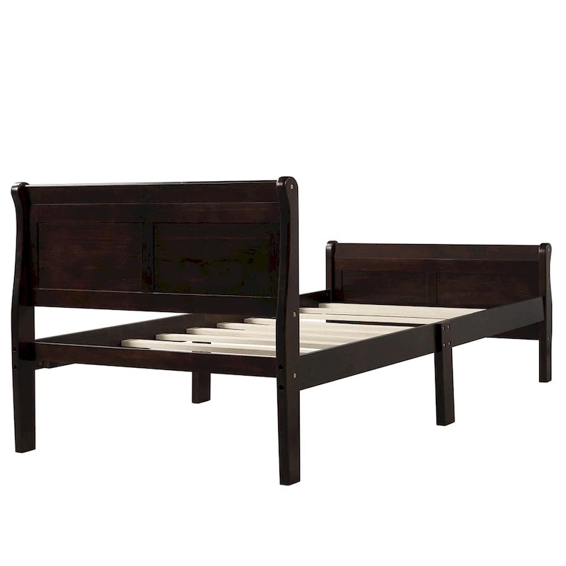 Wood Twin Frame Bed