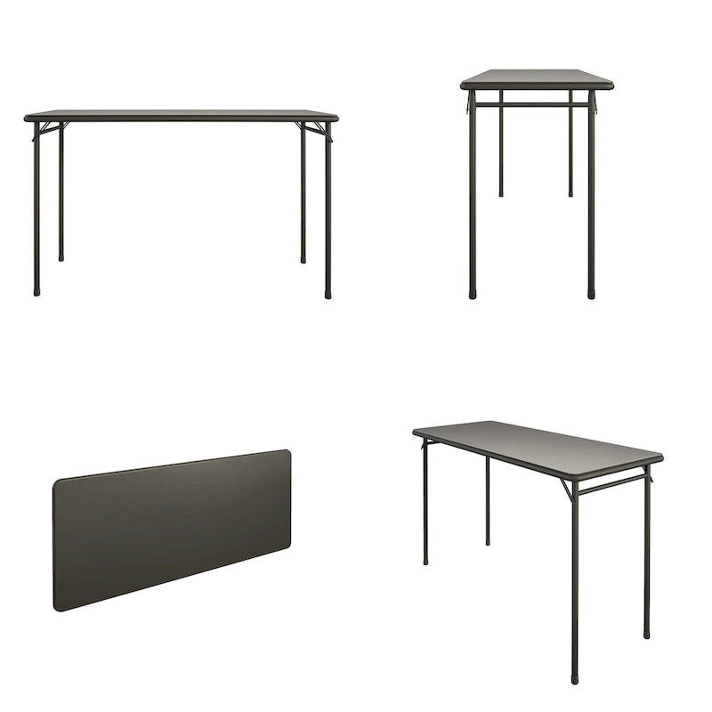 COSCO 20 x 48 Vinyl Top Folding Table