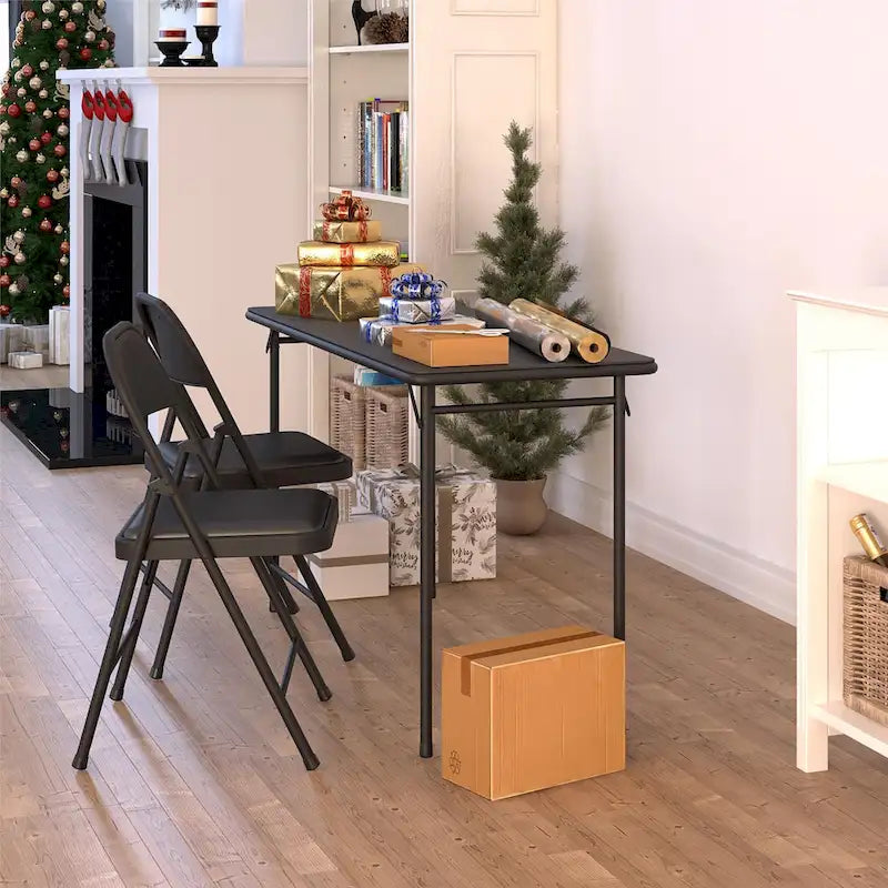 COSCO 20 x 48 Vinyl Top Folding Table