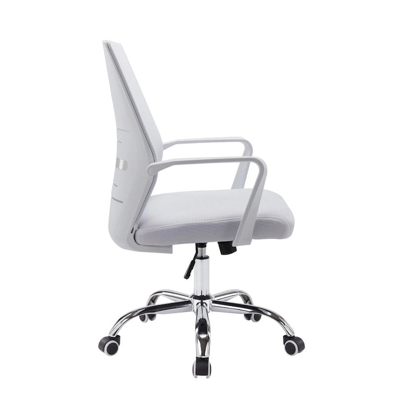 Porthos Home Brio Swivel Office Chair, Mesh Back, Adjustable Height