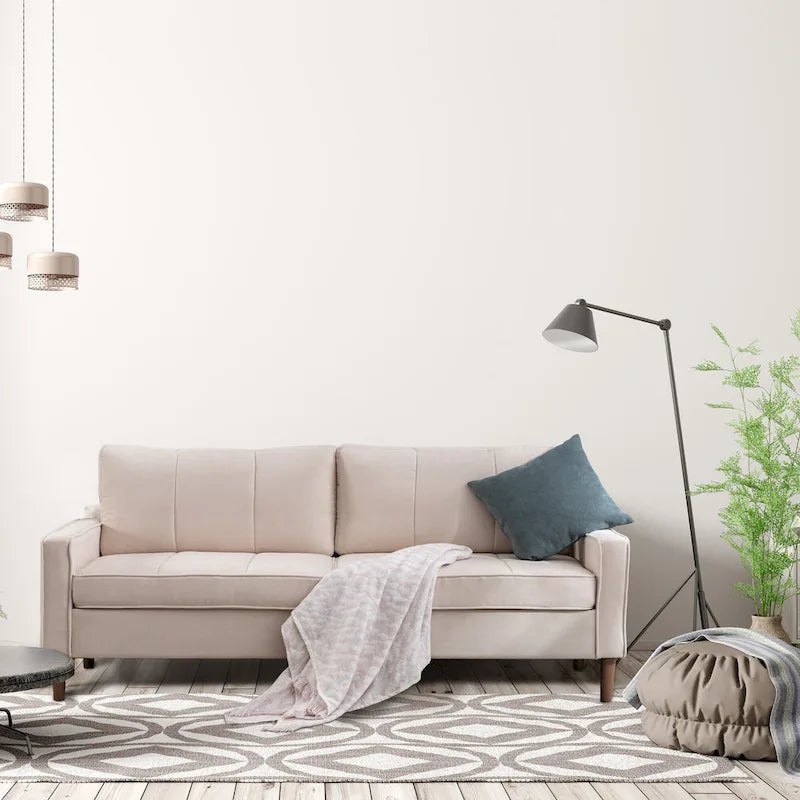 DIY Convertible Sectional Sofa Couch with Ottoman