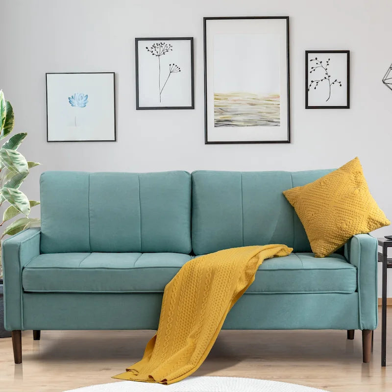 DIY Convertible Sectional Sofa Couch with Ottoman