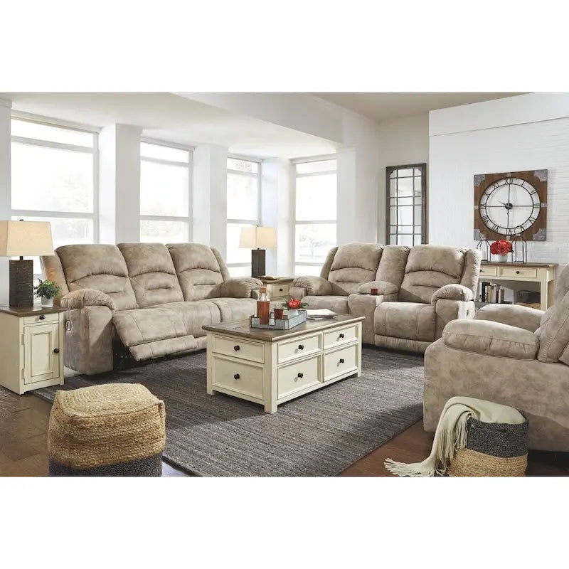 Bolanburg Two-Tone Coffee Table with Lift Top
